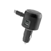 Enhance your in-car charging experience with our retractable phone charger for car! This innovative charger features a retractable design that keeps cables neatly organized, eliminating the hassle of tangled wires. It offers rapid charging to power up you